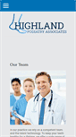 Mobile Screenshot of highlandpodiatry.com